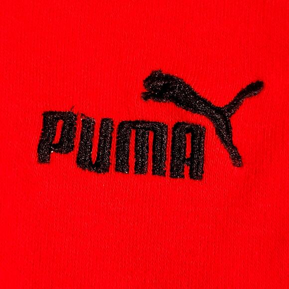 Puma Black and Red Hoodie jacket Size 0-3 Months - Picture 2 of 6